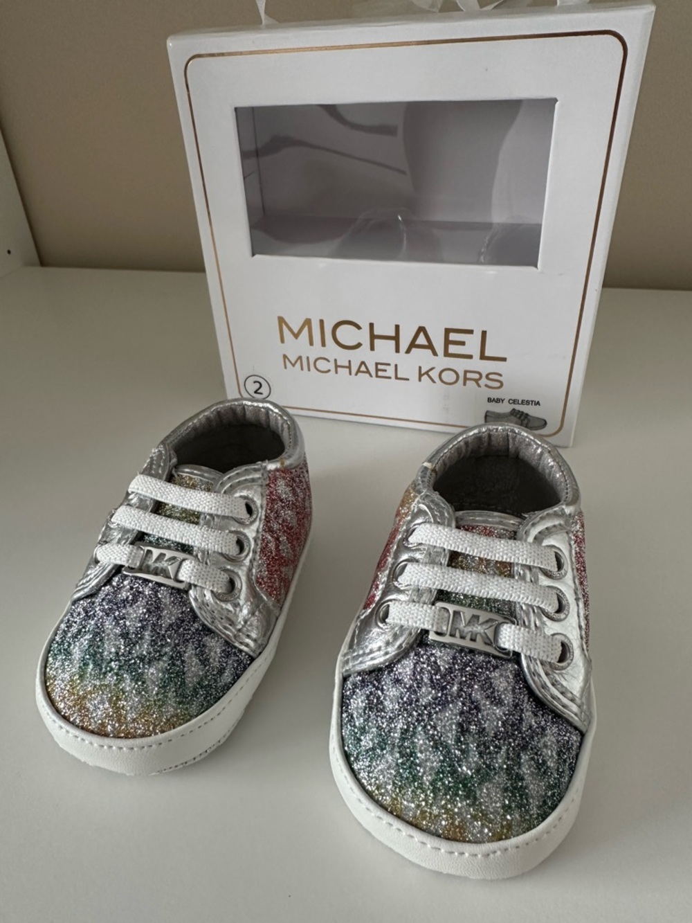 Michael Kors Rainbow Baby Shoes